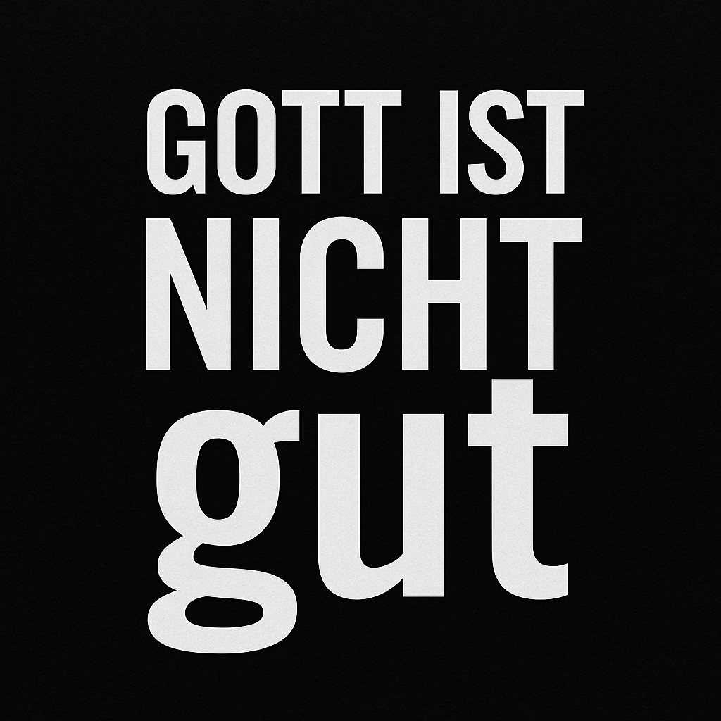 Gott ist nicht GUT