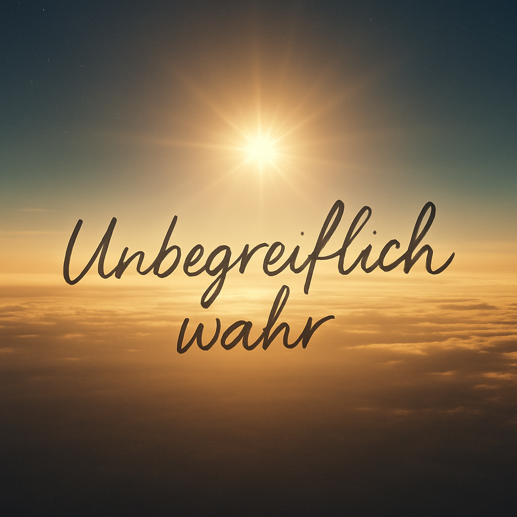 Unbegreiflich-Wahr
